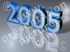 2005 year - powerpoint graphics