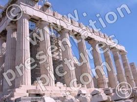 acropolis parthenon - powerpoint graphics