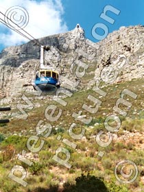 cable car - powerpoint graphics