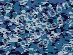 camouflage blue - powerpoint graphics