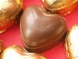 chocolates heart shaped - powerpoint graphics