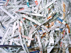 confidential shred - powerpoint graphics