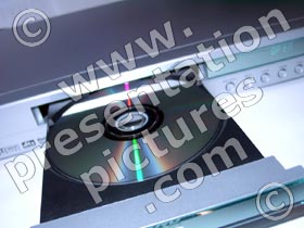 dvd player - powerpoint graphics