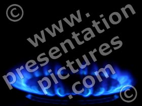 gas ring - powerpoint graphics