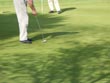golf putting - powerpoint graphics