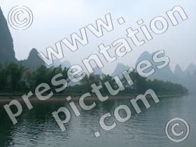 lijiang river - powerpoint graphics
