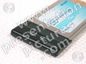 pc card wireless - powerpoint graphics