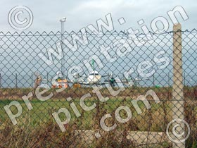 security fence - powerpoint graphics