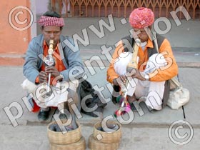 snake charmers - powerpoint graphics