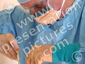 surgeon hands - powerpoint graphics