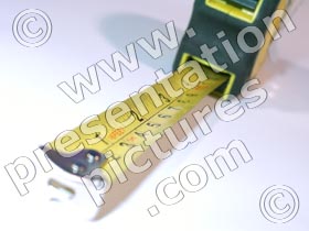 tape measure - powerpoint graphics